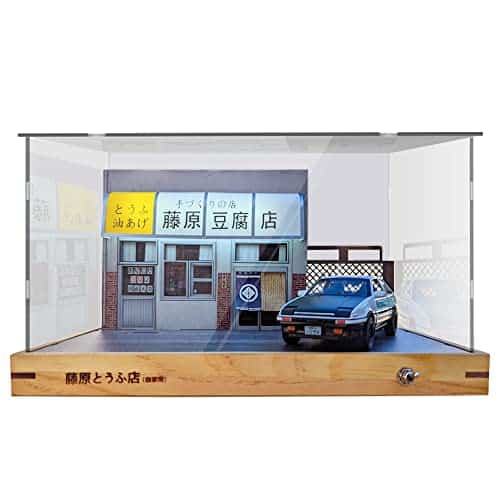 Aeodel Car Fujiwara Tofu Shop Display Box