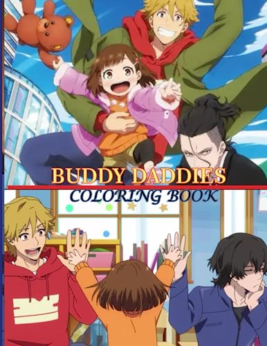 Buddy Daddies Coloring Book (Iconic Anime)
