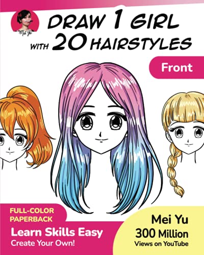 Draw Girl With Hairstyles Learn How To Draw Hair For Anime And Manga Characters (Draw In )