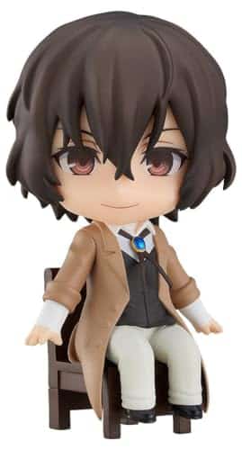 Orange Rouge Bungo Stray Dogs Osamu Dazai Nendoroid Swacchao! Nendoroid Action Figure, Multicolor