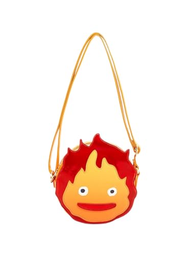 Studio Ghibli Howl'S Moving Castle Calcifer Flame Crossbody Bag