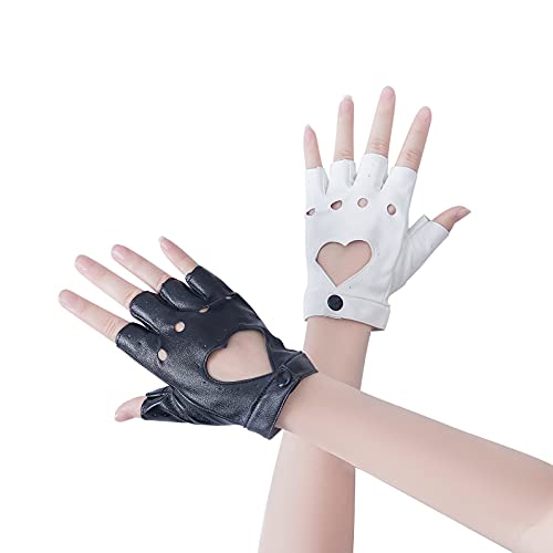 White &Black Monokuma Cosplay Halloween Gloves Cosplay Accessory