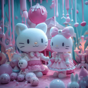 hello kitty and my melody