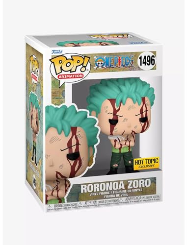 Funko One Piece Pop! Animation Roronoa Zoro Vinyl Figure Exclusive