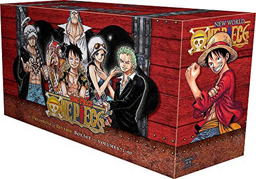 One Piece Box Set Dressrosa To Reverie Volumes With Premium () (One Piece Box Sets)