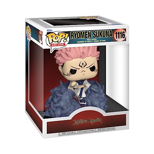 Funko Pop! Animation Deluxe Jujutsu Kaisen   Sukuna, Multicolor,