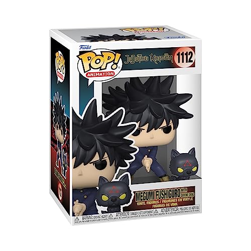 Funko Pop! & Buddy Jujutsu Kaisen   Megumi With Dogs, Multicolor,