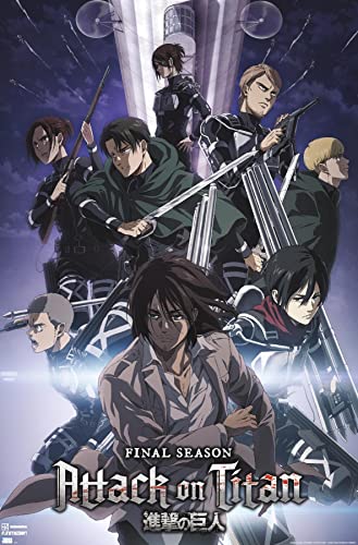 Trends International Attack On Titan Season   Key Visual All Poster, X , Premium Unframed Version