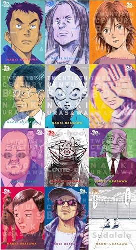 Th Century Boys Complete Collection Set The Perfect Edition By Naoki Urasawa Complete Manga Set Vol