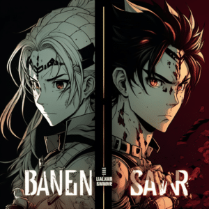 demon slayer manga panels