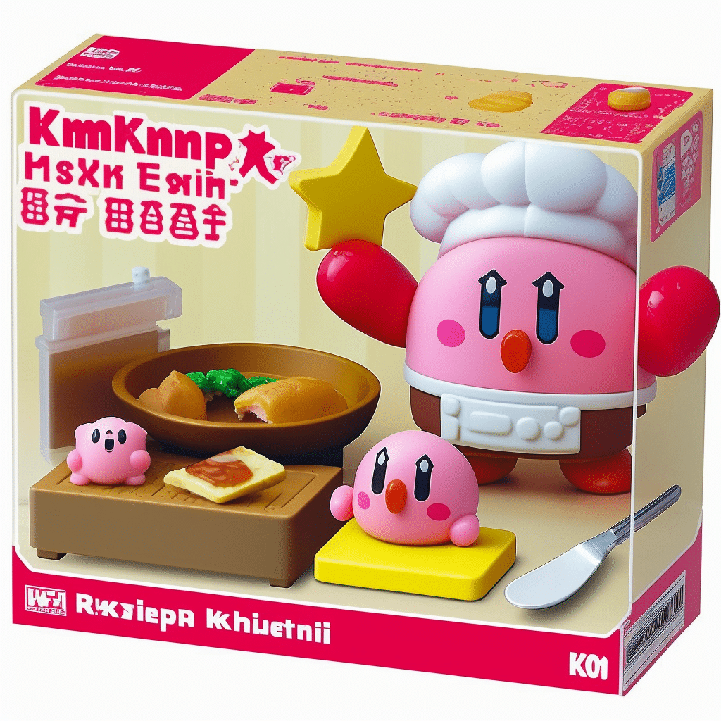 Re Ment Nintendo Kirbys Kitchen Mini Figure Set Blind Box