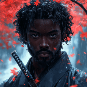 black samurai anime