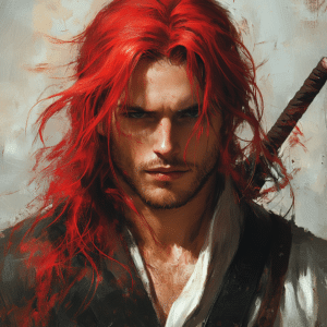 red haired shanks