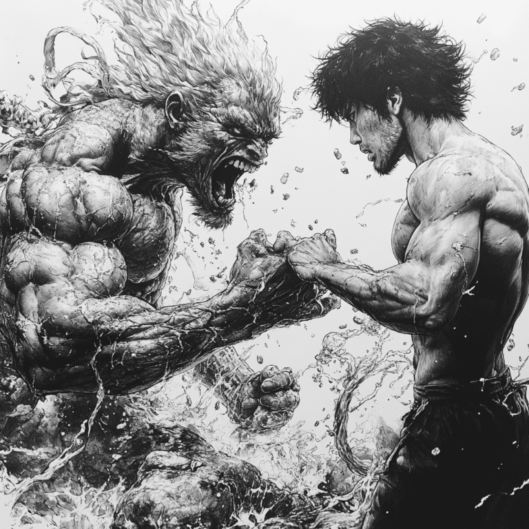 hanma baki vs. kengan ashura