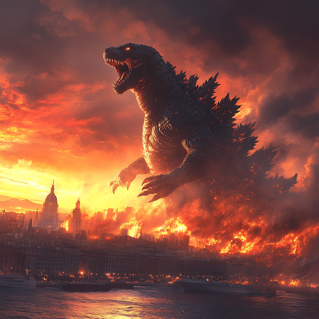 Godzilla Minus On