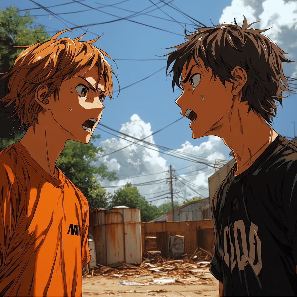 Haikyuu The Dumpster Battle