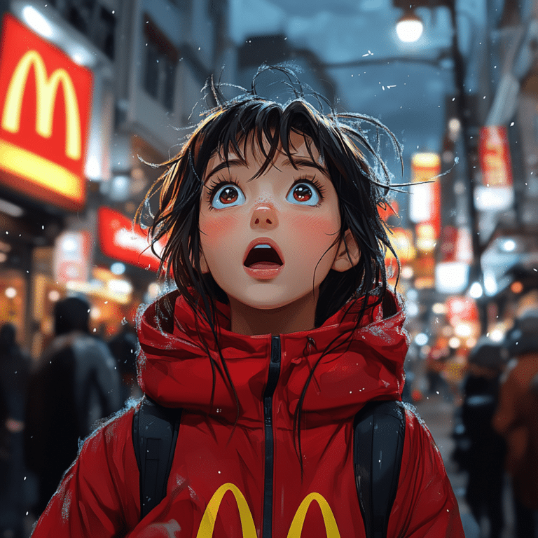 wcdonalds anime