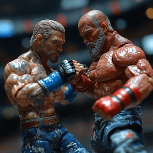 wrestling figures