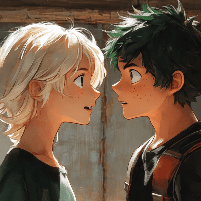 deku and bakugo