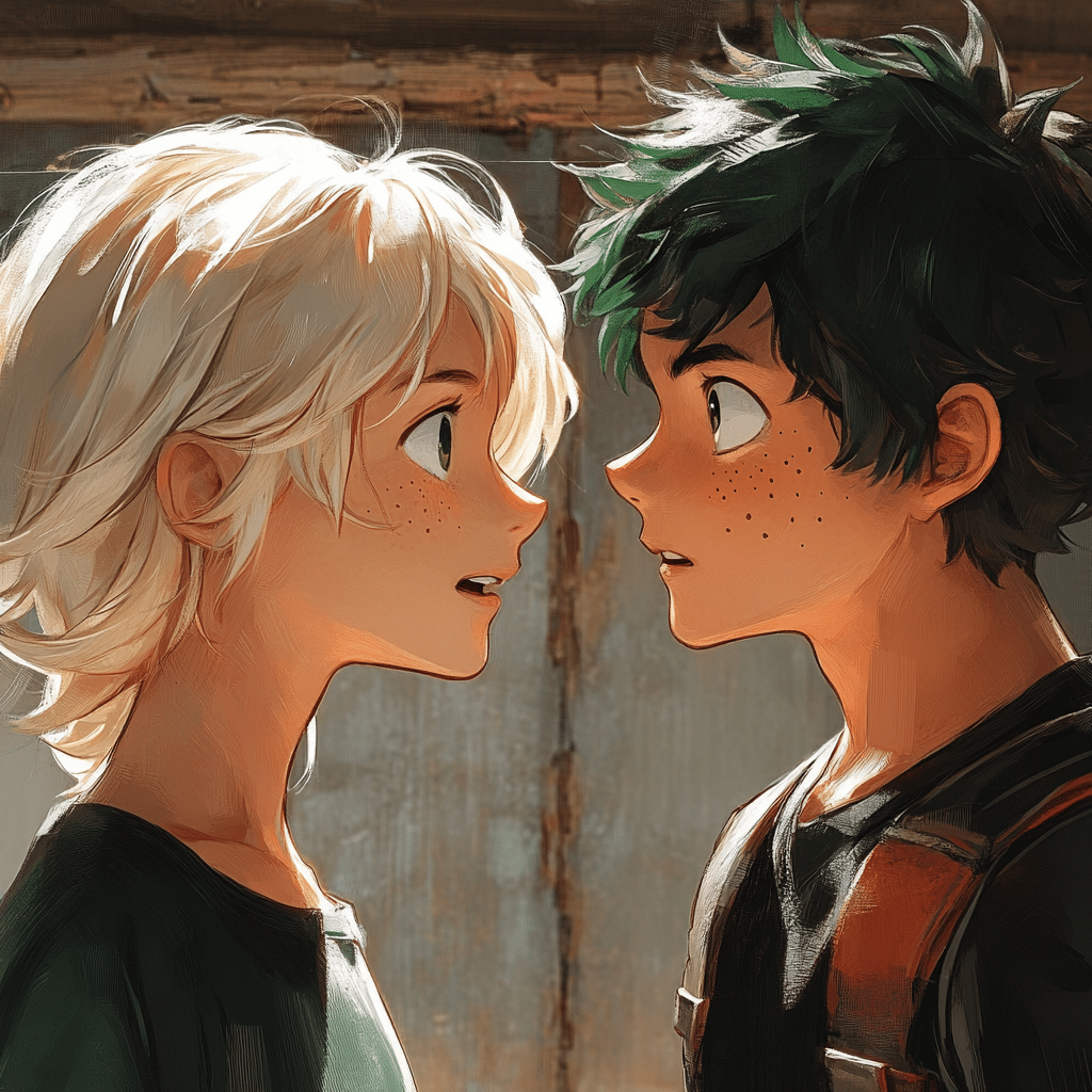 Deku And Bakugo